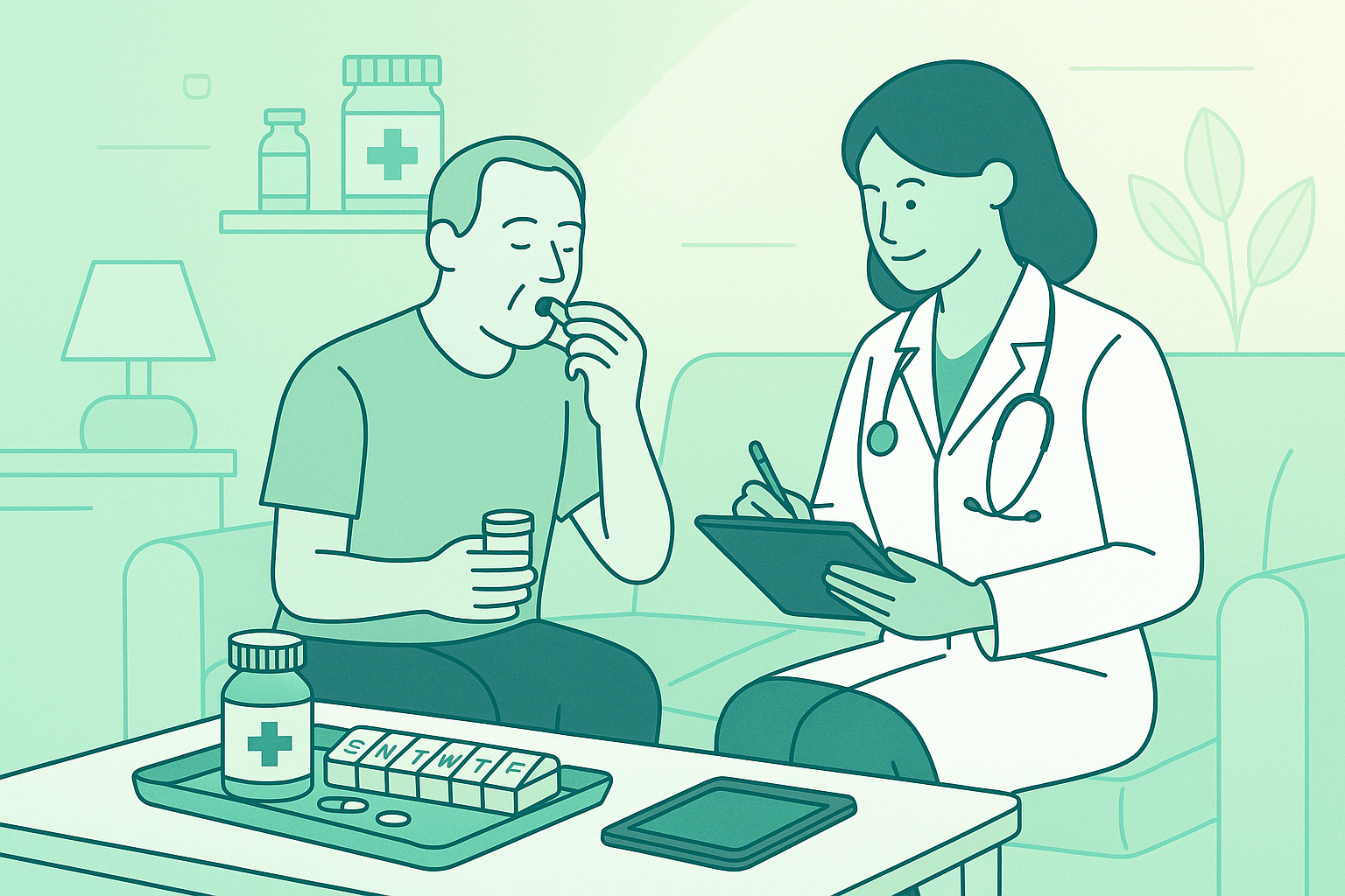 At-home medication services