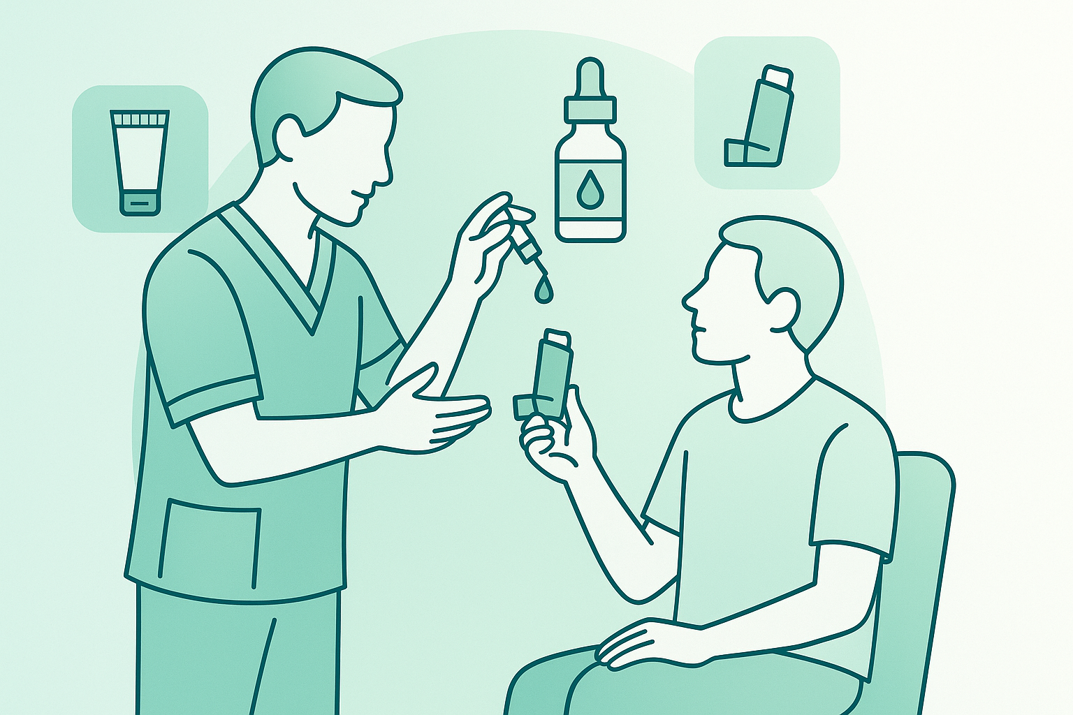 Topicals and inhalers